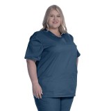 1005 Classix Unisex V-Neck Top with 3 Pockets by Greentown