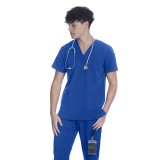 3601 Flaunt Unisex Modern Classic 4-Way Stretch V-Neck Top by Greentown