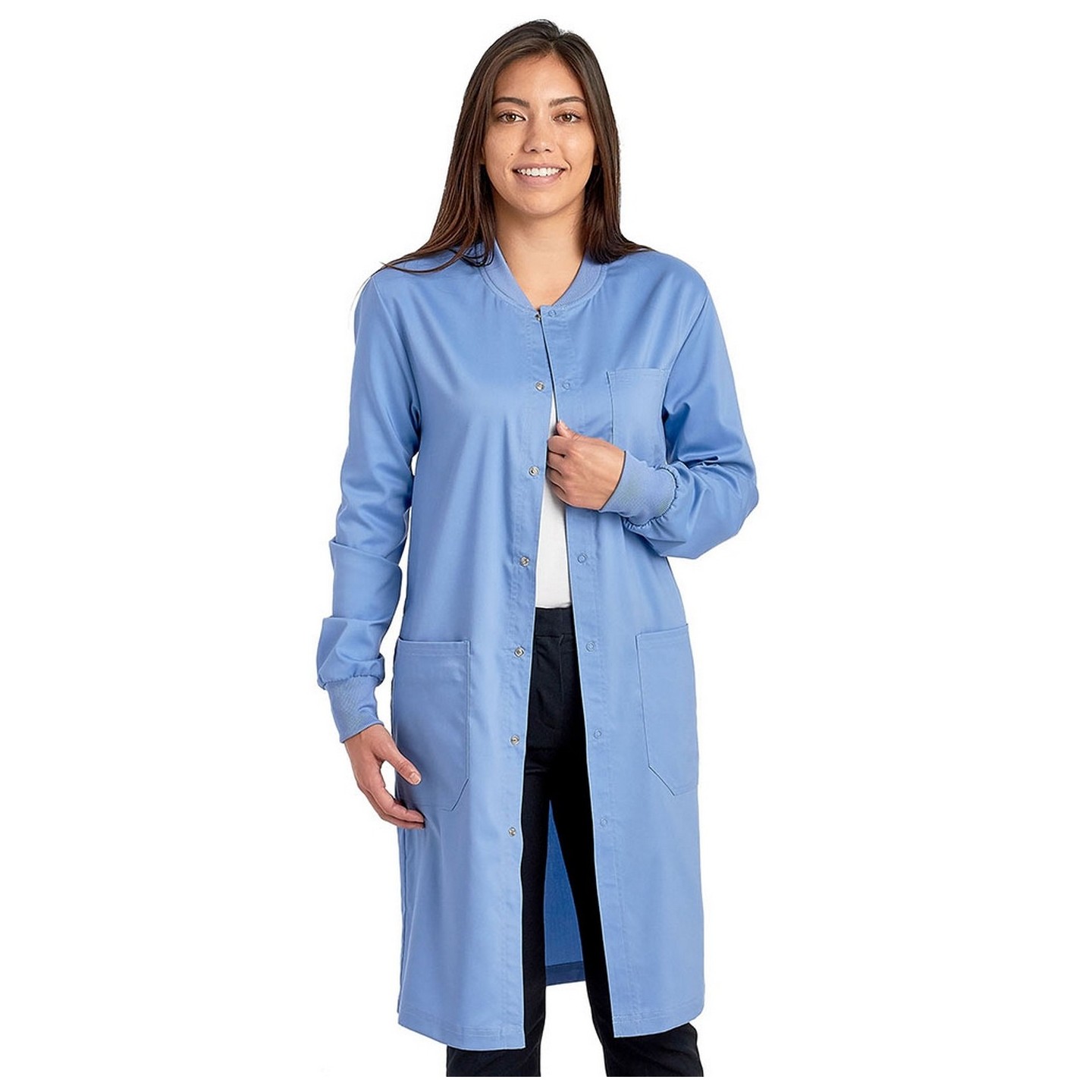 WW350AB Workwear Revolution Tech 40" Unisex Lab Coat by Cherokee 