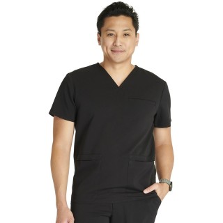 CK719A Atmos Men's 3 Pocket V-Neck Top by Cherokee