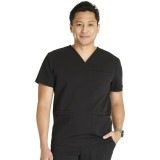 CK719A Atmos Men's 3 Pocket V-Neck Top by Cherokee