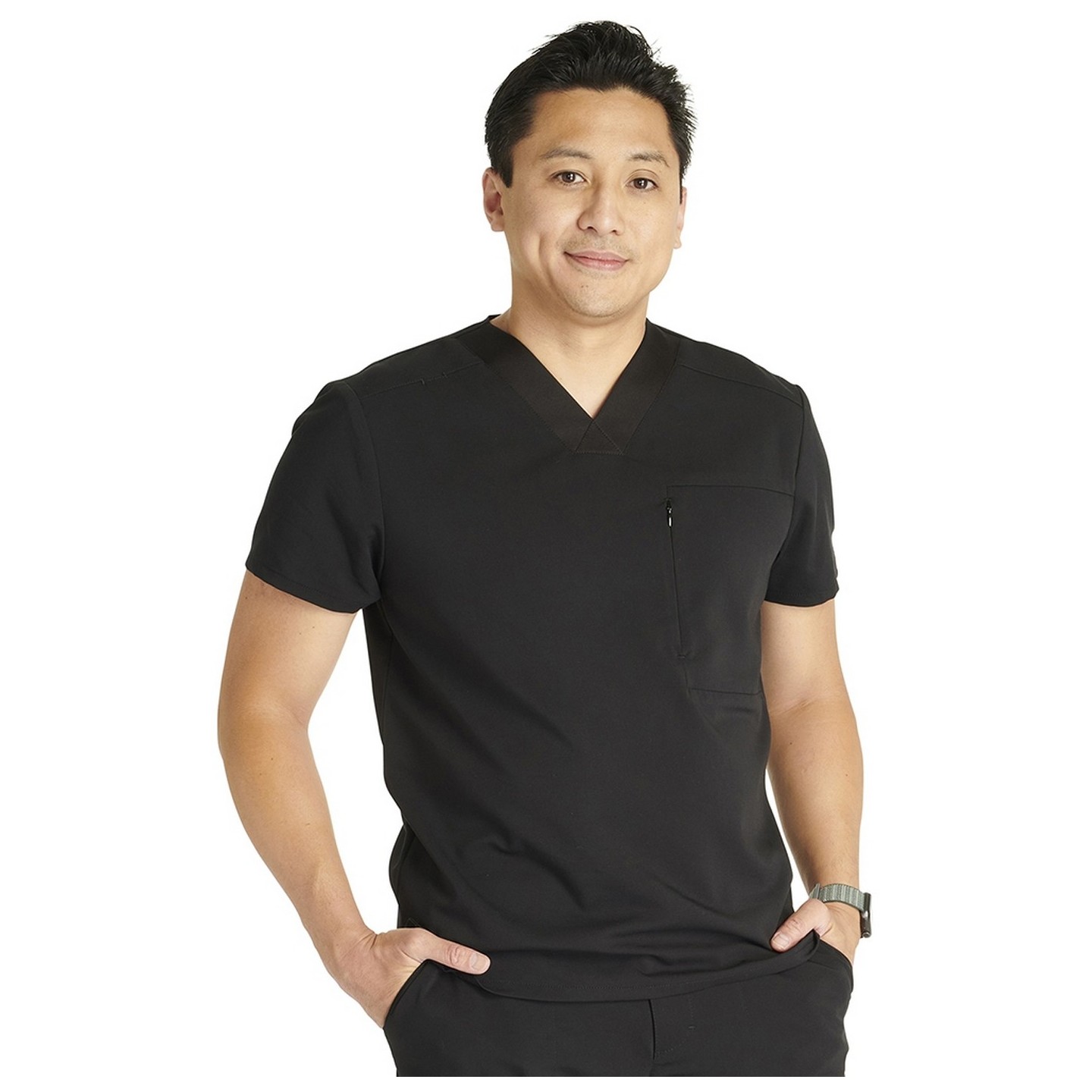 CK718A Atmos Haut pour Hommes avec Poche au Poitrine par Cherokee