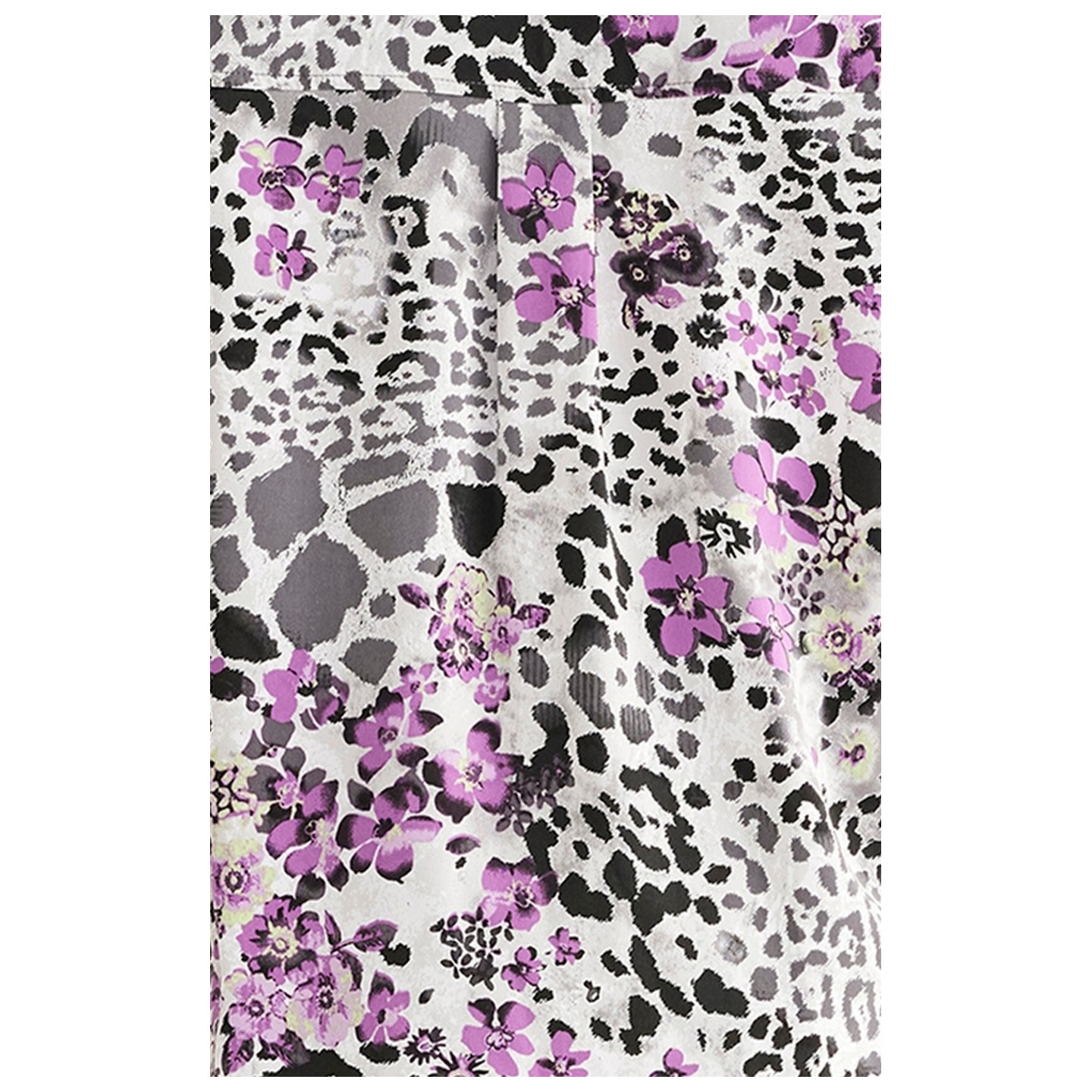 HH904 Purple Label Kelly Zip Front Print Top by Healing Hands - Wild & Beautiful