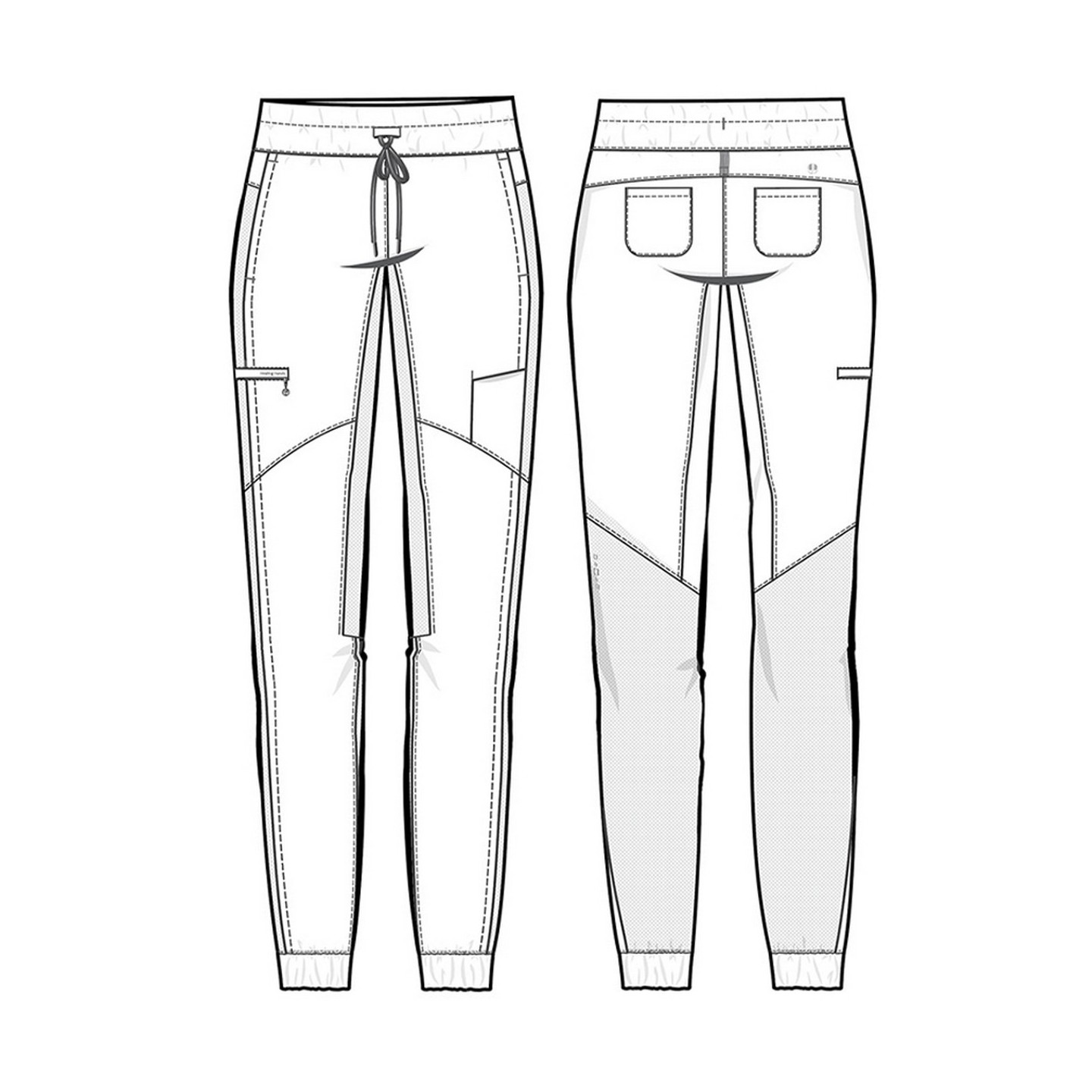 9156P Petite Healing Hands HH360 Pantalon Jogger Naya