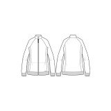 HH300F Karma Cozy 5 Pocket Warm Up Jacket by Healing Hands