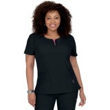 317 Koi Lite™ Scrubs Serenity Double Zipper Top