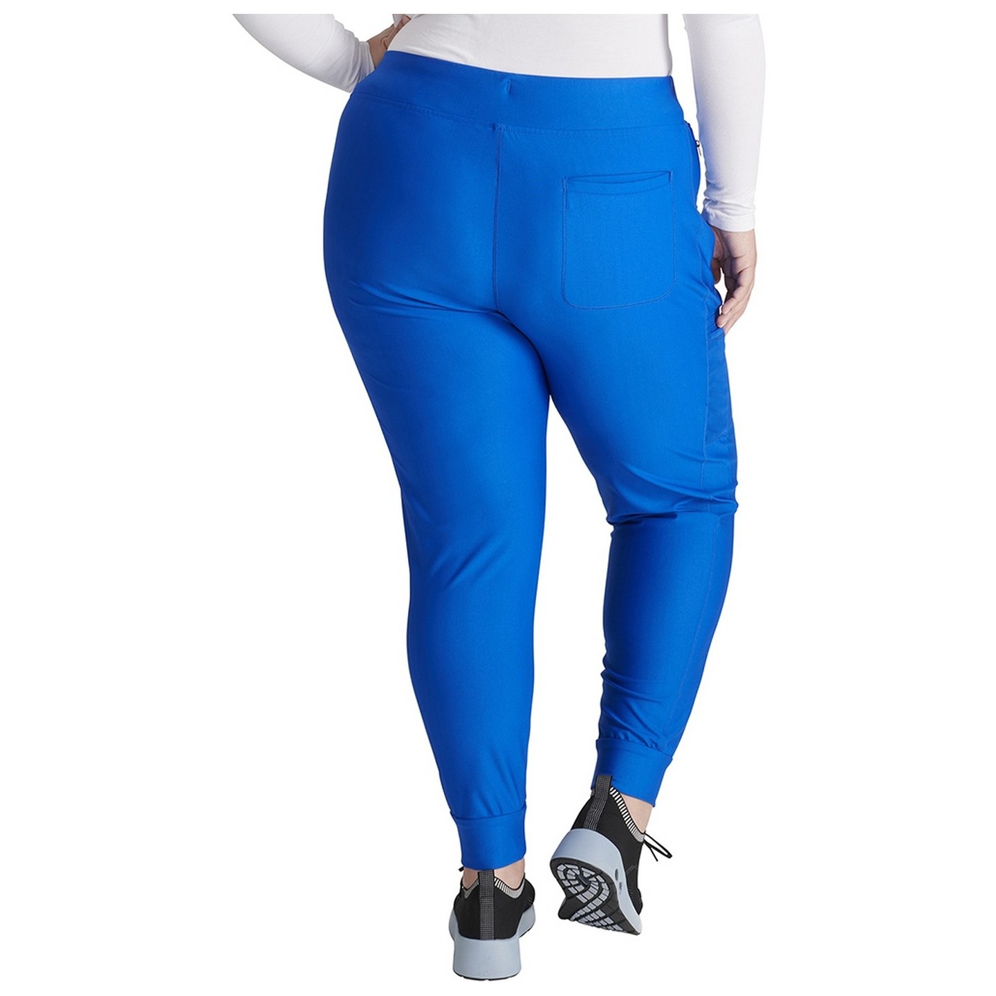 CK092  Elastic Waist Tapered Jogger Pant with 6 Pockets from Form by Cherokee