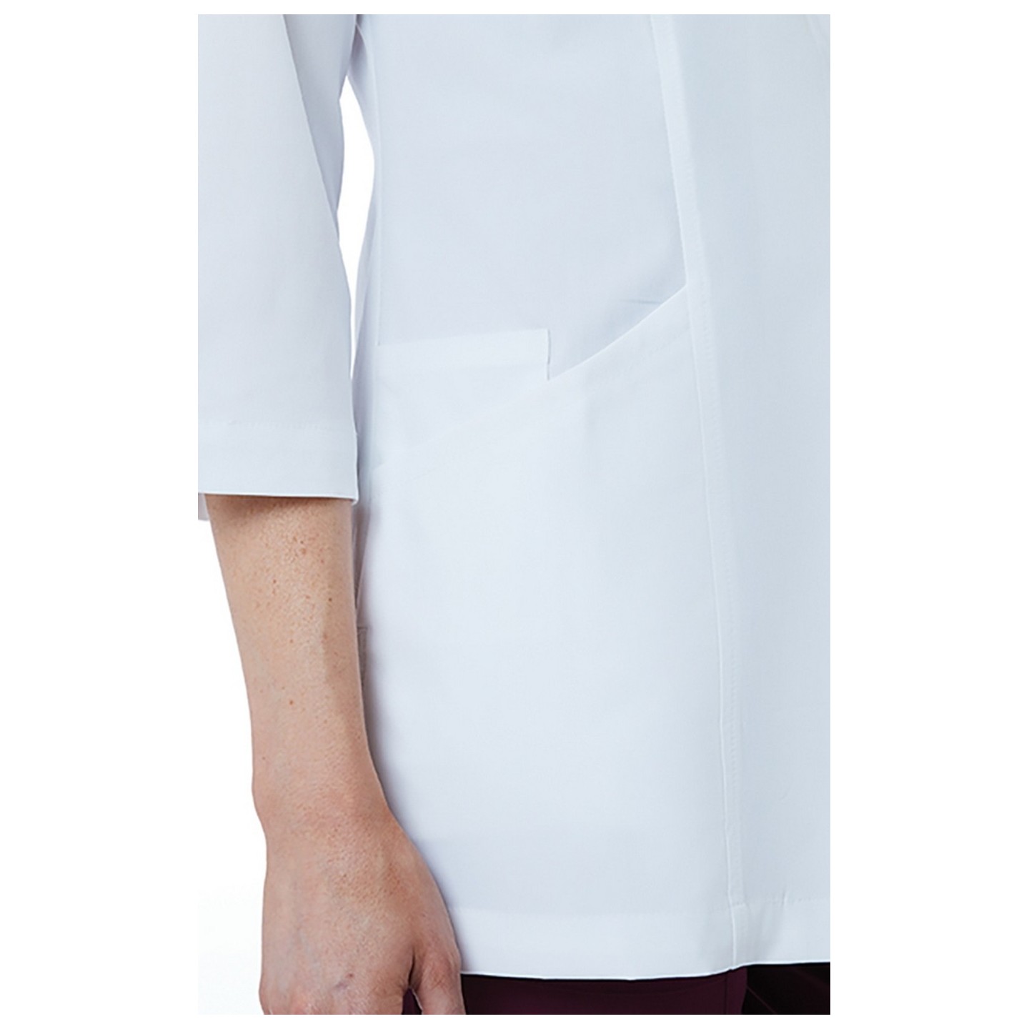 8803 SMART Lab Coat by Maevn Soft Stretch 3/4” Sleeve Lab Jacket