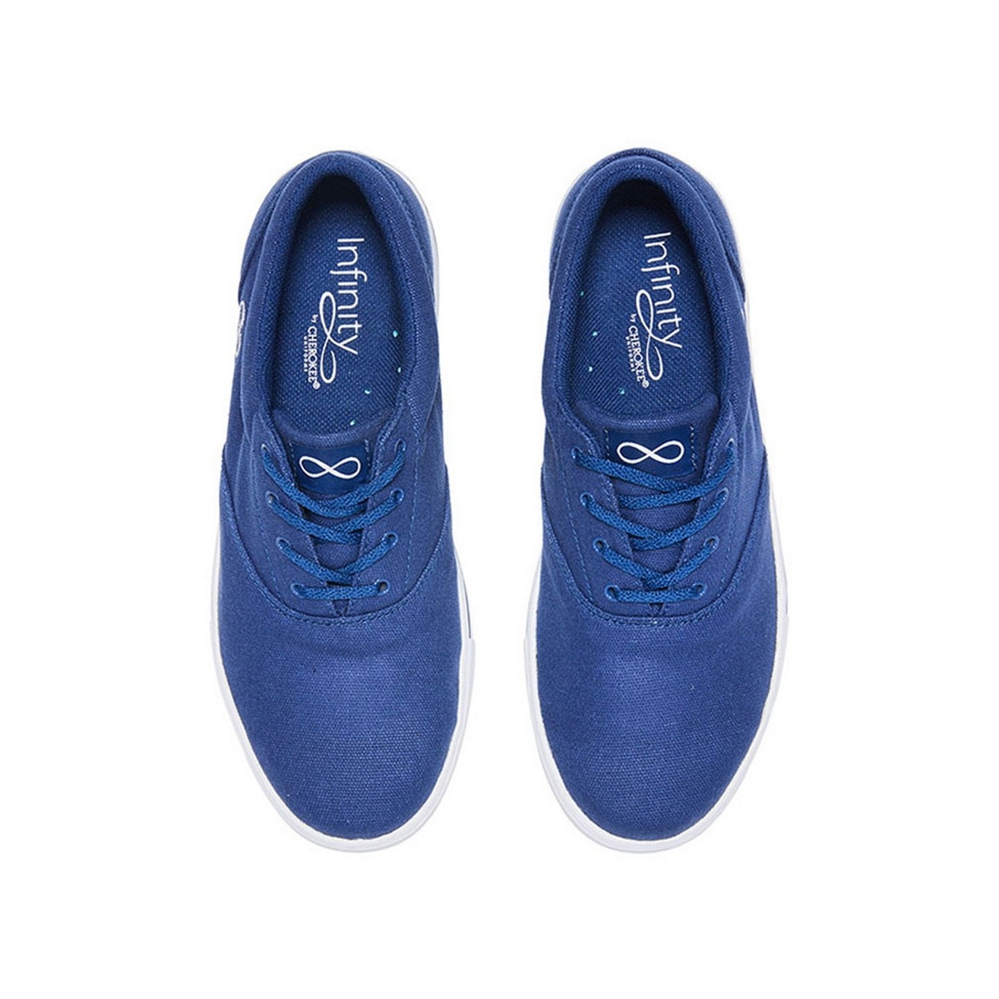 Echo Navy/White Lightweight Water Resistant Casual Women's Sneaker from Infinity Footwear by Cherokee