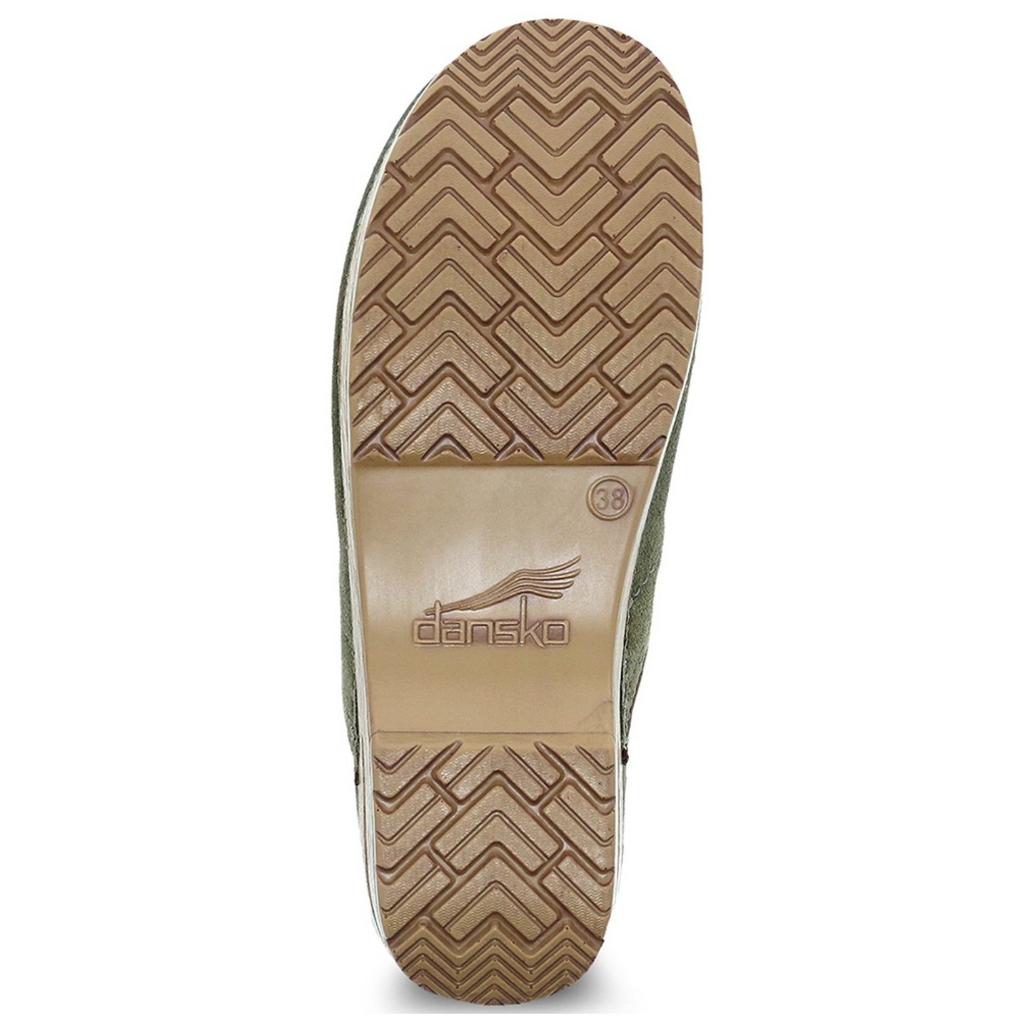 Sabot Professionnel “Green Burnished Nubuck Leather” par Dansko - Pour femmes