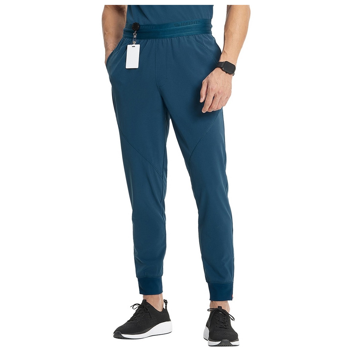 IN204A GNR8 Men's Zip Hem Pull-On 4 Pocket Jogger by Infinity