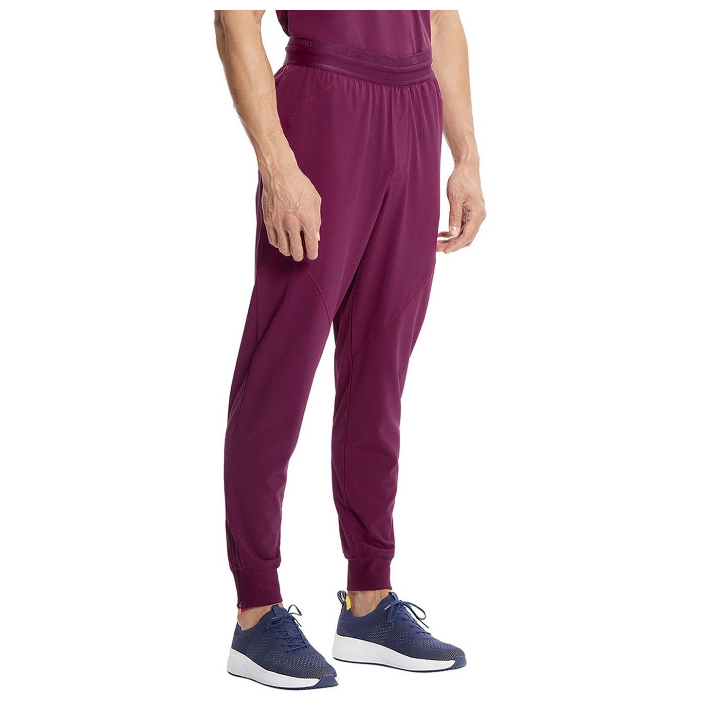 IN204A GNR8 Men's Zip Hem Pull-On 4 Pocket Jogger by Infinity