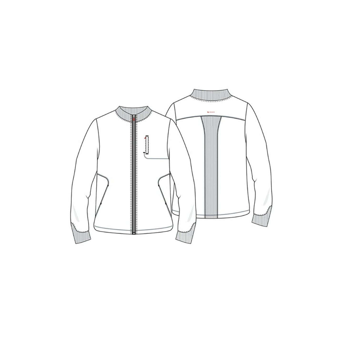 IN350A GNR8 Men's Zip Front Jacket by Infinity