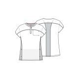 IN622A GNR8 Round Neck 3 Pocket Top by Infinity