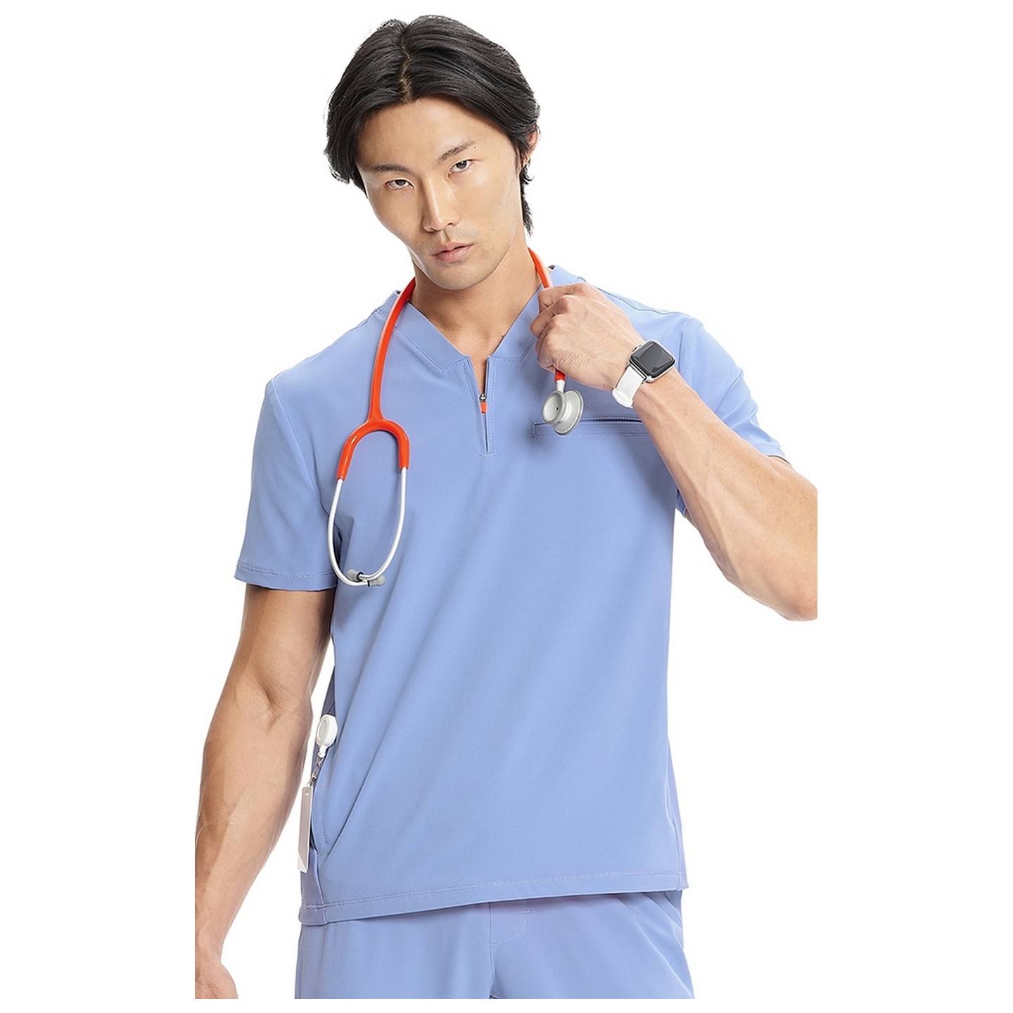 IN702A GNR8 Haut à Col Zippée et 3 Poches pour Hommes par Infinity