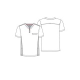 IN702A GNR8 Haut à Col Zippée et 3 Poches pour Hommes par Infinity