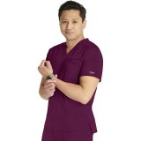 WW751 Workwear Revolution Haut à Col en V Moderne pour Hommes par Cherokee