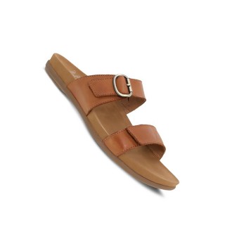 Justine Luggage Calf Women's Casual Sandal by Dansko