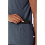 6734 RENEW Women's Mandarin Collar Scrub Top by WINK