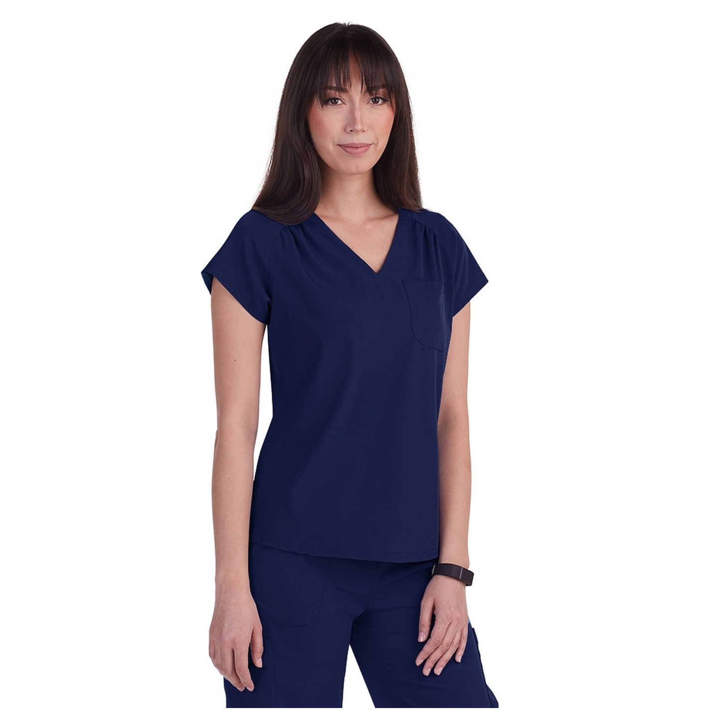 1118 Planet koi Kailani Contemporary Chest Pocket Top