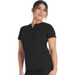 DK681 EDS NXT Round Neck Henley Top by Dickies