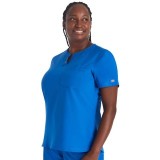 DK681 EDS NXT Round Neck Henley Top by Dickies