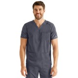 IP603A Inspira Flex Men's 3 Pocket V-Neck Top 