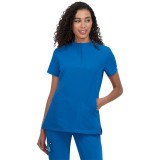 1081 koi Next Gen Driven Mandarin Collar Top