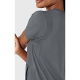 6359 RENEW Crew Neck Flex-n-Reach 2 Pocket Top by WINK
