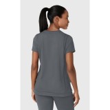 6359 RENEW Crew Neck Flex-n-Reach 2 Pocket Top by WINK