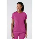 6359 RENEW Crew Neck Flex-n-Reach 2 Pocket Top by WINK