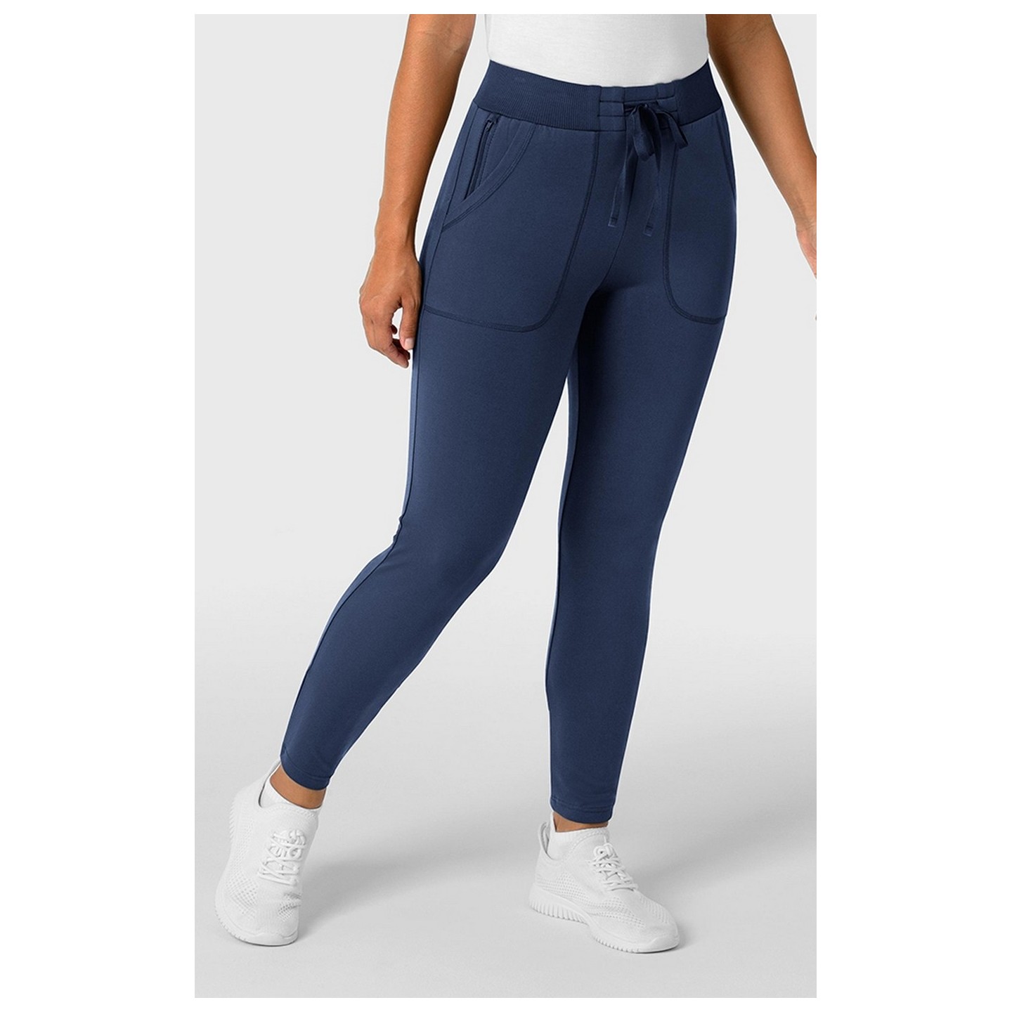 5259 RENEW Knit Women's Track Pant with Convertible Hem by WINK