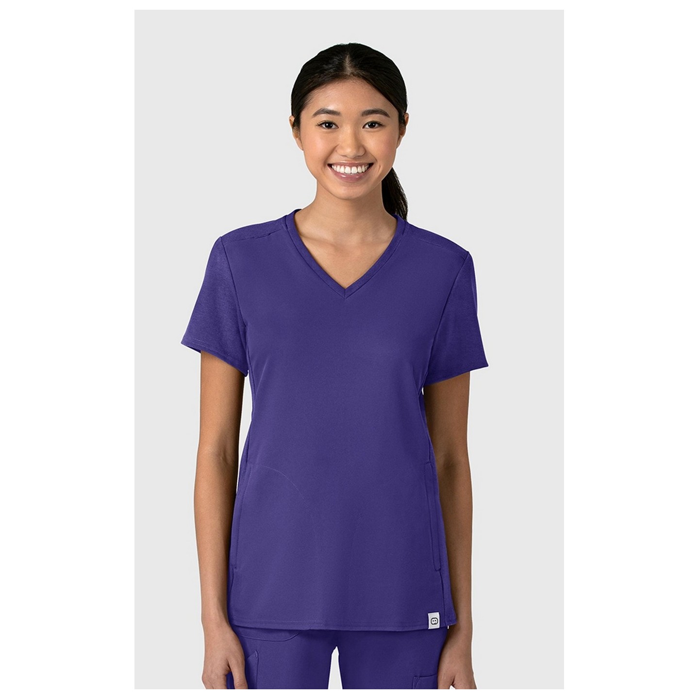 6522 Thrive Women's Flex-n-Reach V-Neck Top by WINK