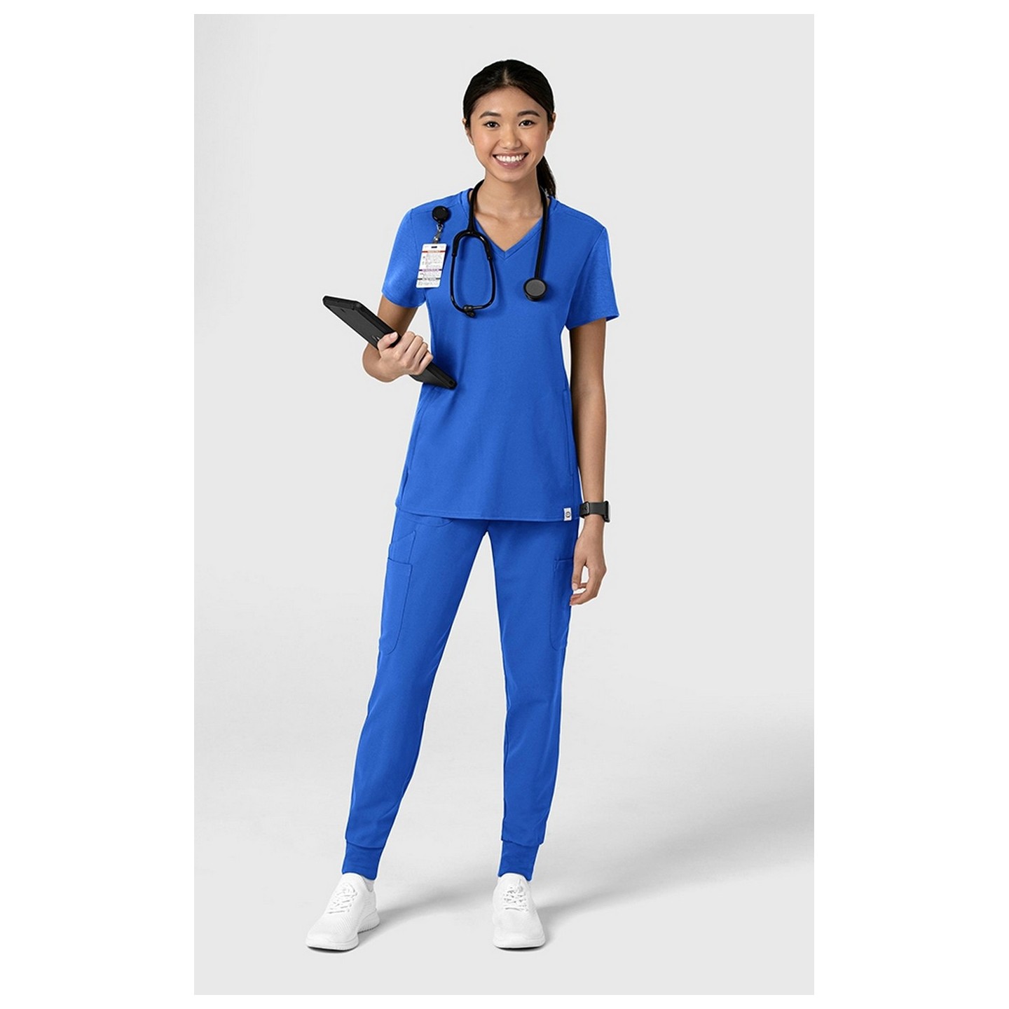 6522 Thrive Women's Flex-n-Reach V-Neck Top by WINK