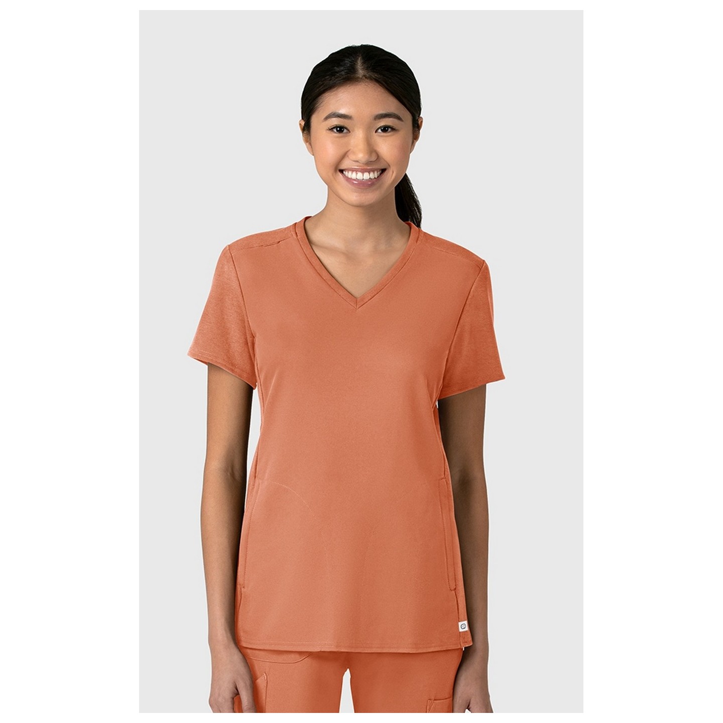 6522 Thrive Women's Flex-n-Reach V-Neck Top by WINK