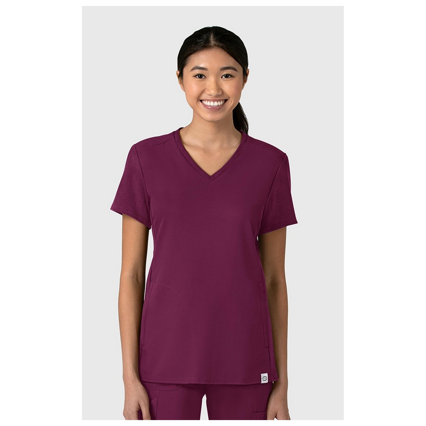 6522 Thrive Women's Flex-n-Reach V-Neck Top by WINK