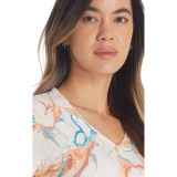 DK881 Haut Imrpimer à Coupe Contemporaine et Col en V par Dickies - Mineral Swirl