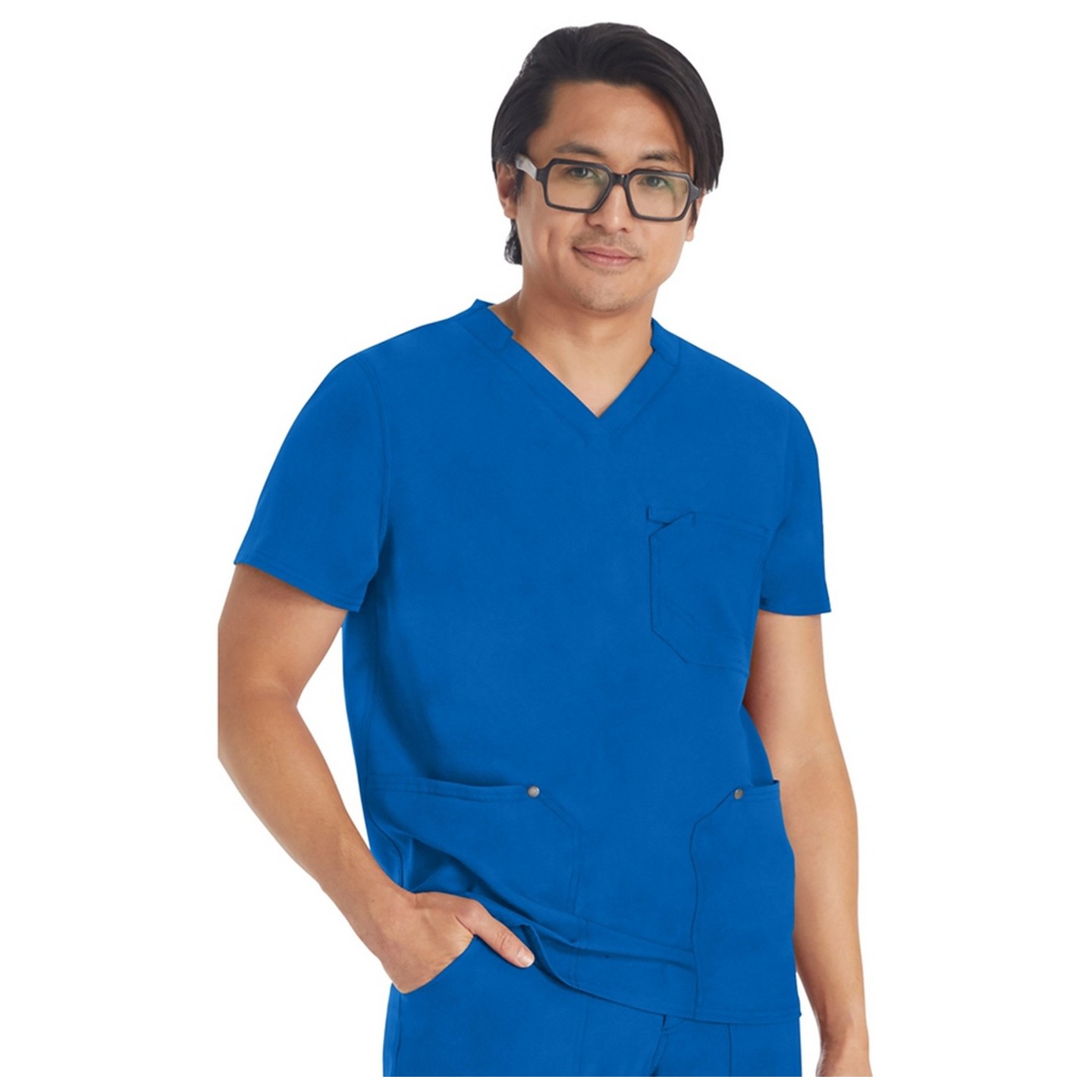 DK677 EDS NXT Haut d'Hommes à Col en V avec 3 Poches par Dickies