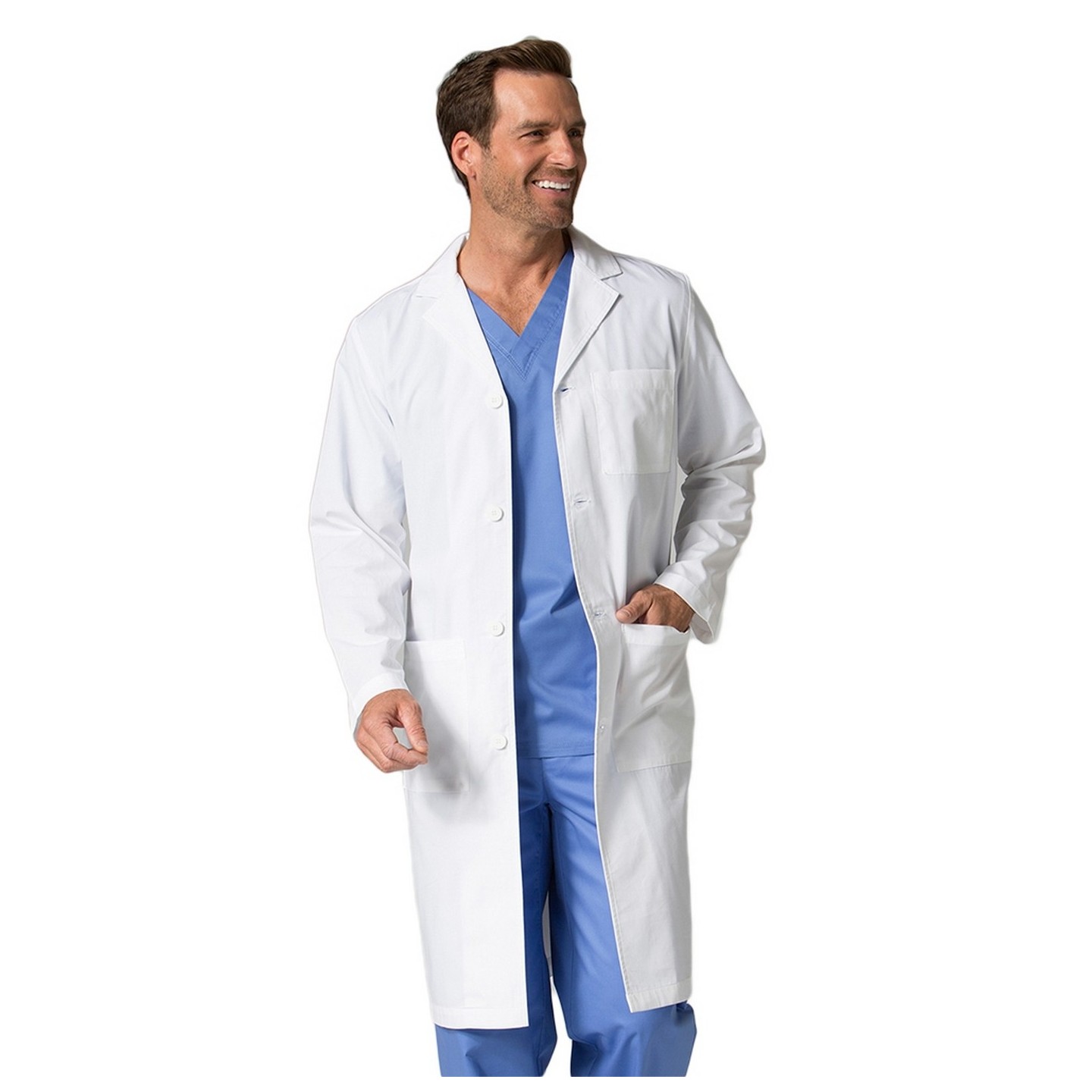 7256 - Red Panda - Men's Long Lab Coat