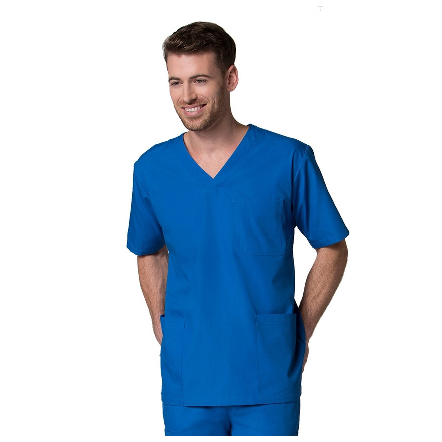 5206 - Red Panda - Men’s 3-Pocket V-Neck Top