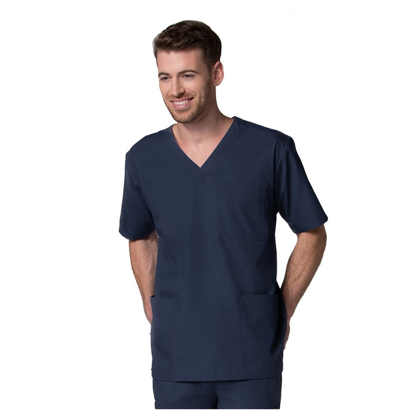 5206 - Red Panda - Men’s 3-Pocket V-Neck Top