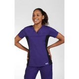 324T Flexi V-Neck Scrub Top by MOBB