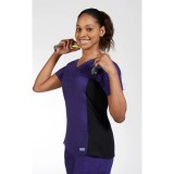 324T Flexi V-Neck Scrub Top by MOBB