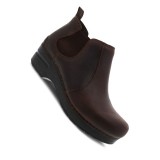 Botte Frankie Antique Brown Oiled Leather pour Femmes par Dansko