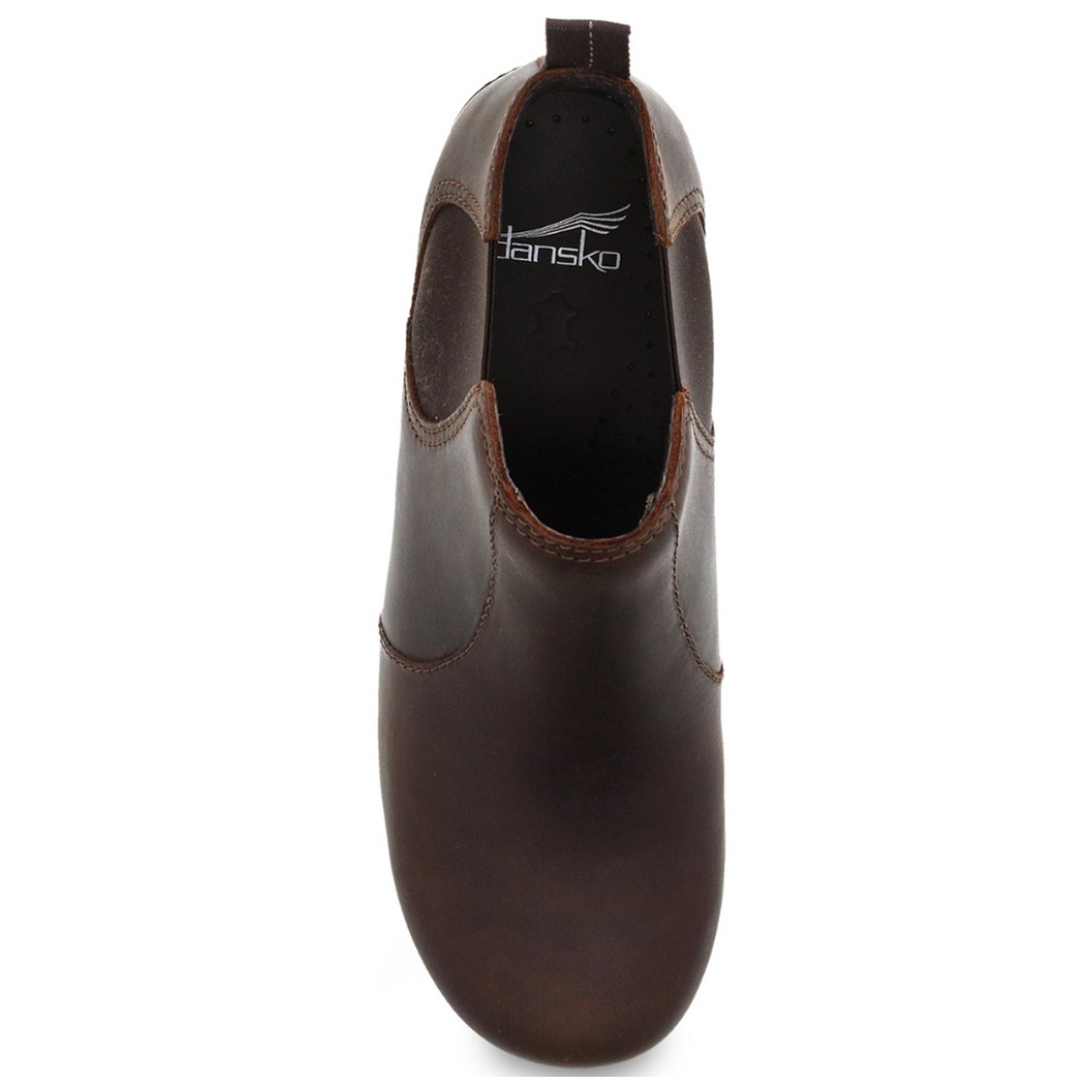 Frankie Antique Brown Oiled Leather Boot by Dansko