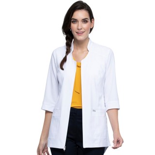 Zip Front Tunic - Cherokee Infinity - Antimicrobial