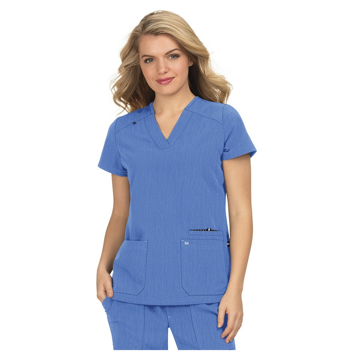 1019 koi Next Gen Hustle and Heart 3 Pocket Scrub Top