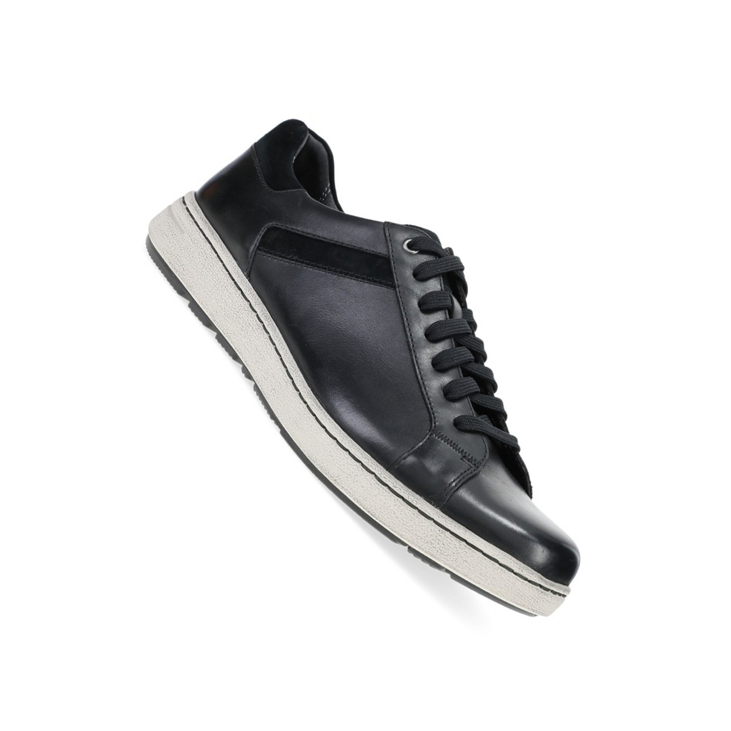 Chaussure Antidérapante Trevor Black Burnished Calf pour Hommes par Dansko