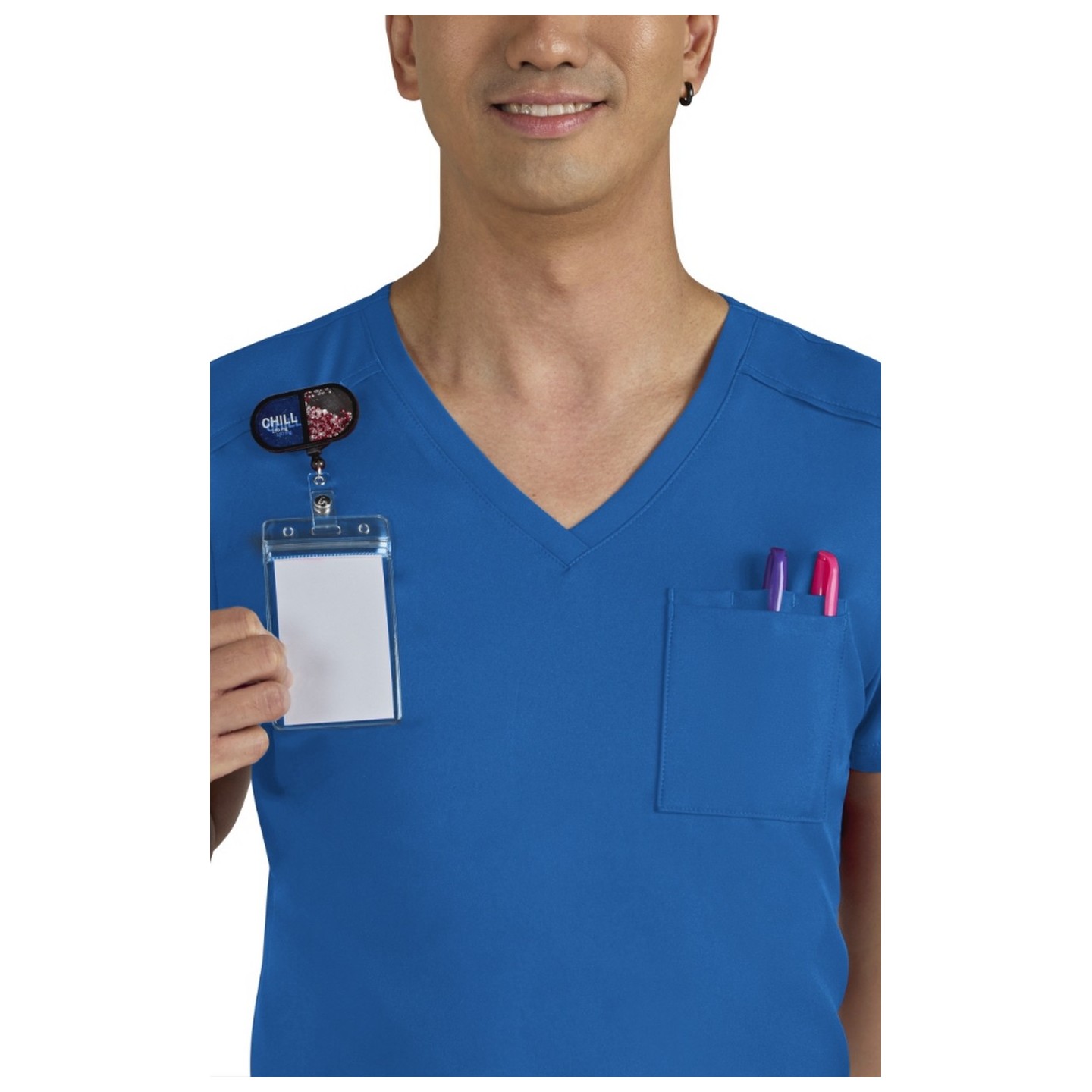 C650 Cureology Men's Arthro 3 Pocket Top by koi 