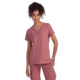 1121 Planet koi Enik 2 Pocket Stretch Top by koi